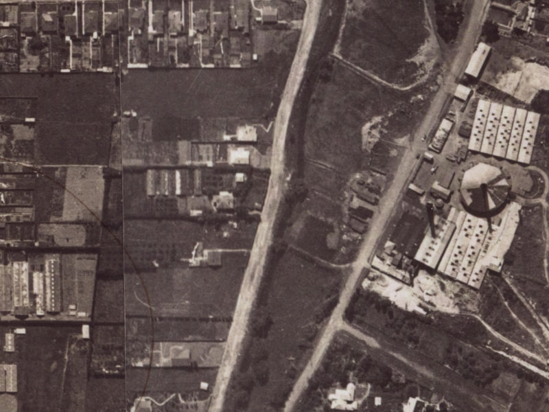 83 Eastern Terrace from the air, 1925-1929