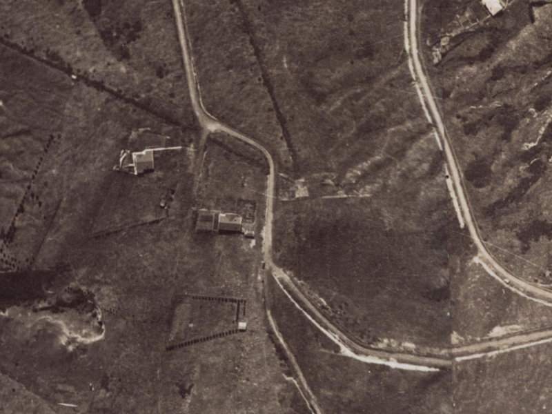 41 Huntsbury Avenue from the air, 1925-1929