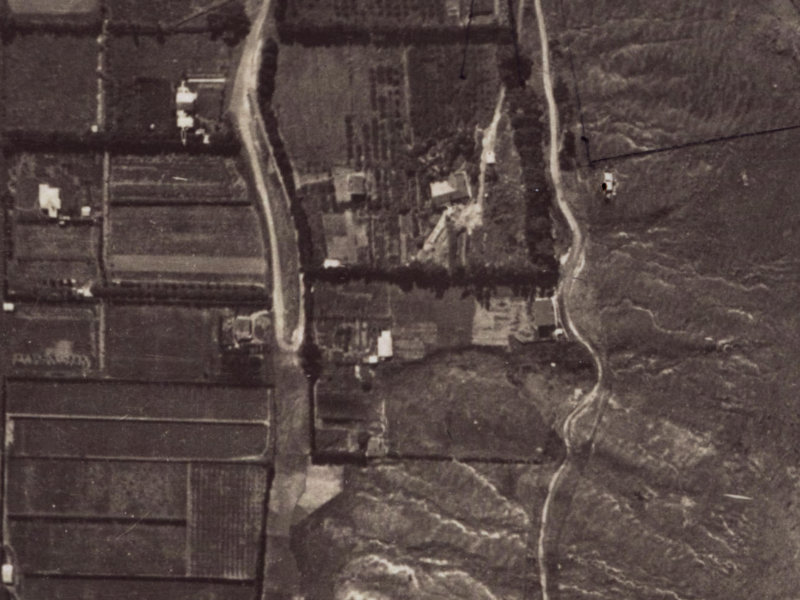 96-94 Vernon Terrace from the air, 1925-1929