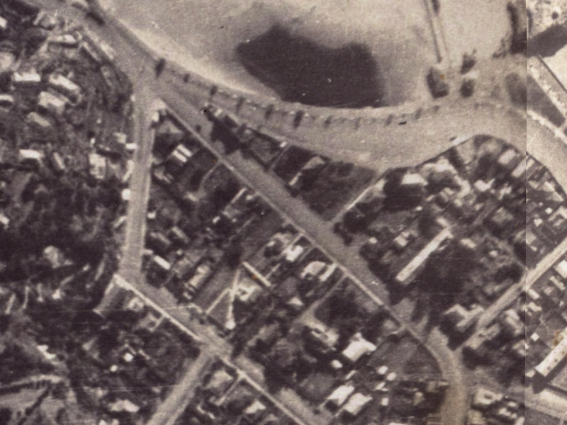 16 Marriner Street from the air, 1925-1929
