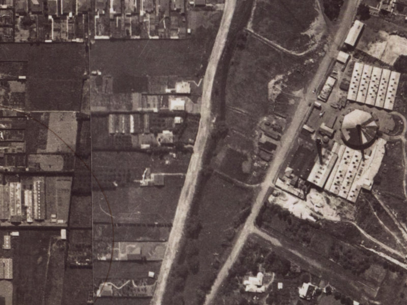 81 Eastern Terrace from the air, 1925-1929