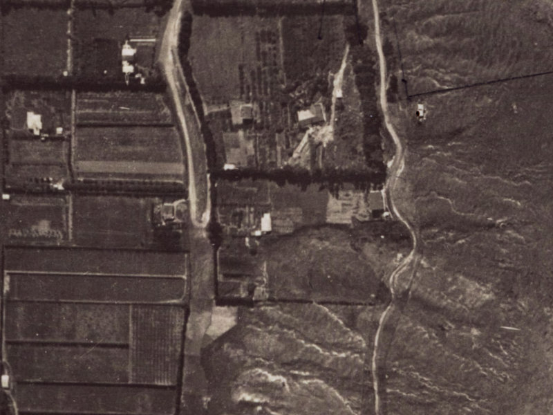 96 Vernon Terrace from the air, 1925-1929