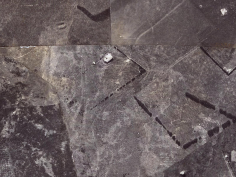 185 Major Hornbrook Road from the air, 1925-1929