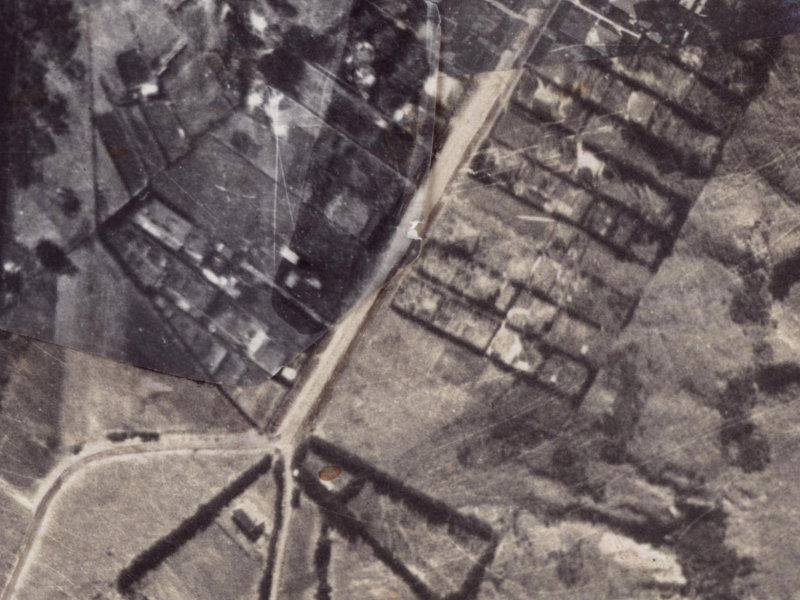 87 Moncks Spur Road from the air, 1925-1929