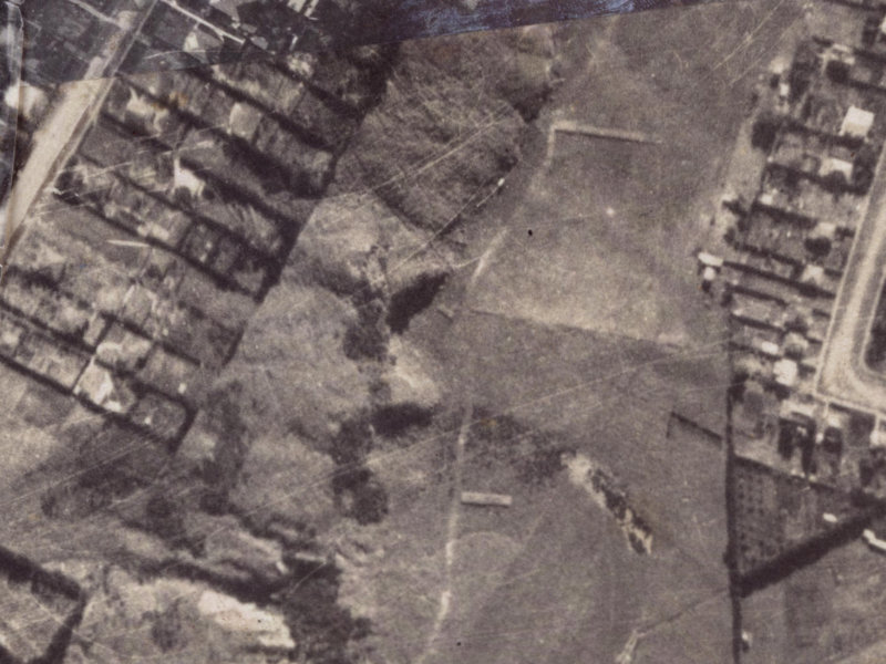 71A Moncks Spur Road from the air, 1925-1929
