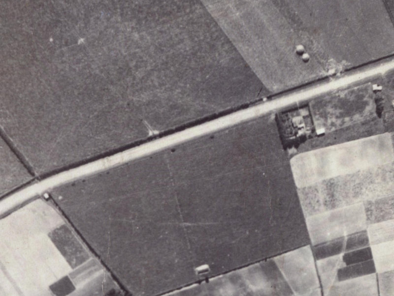 170–176 Sparks Road from the air, 1925-1929