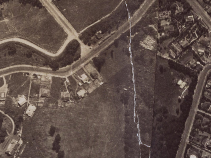 6 Purau Terrace from the air, 1925-1929