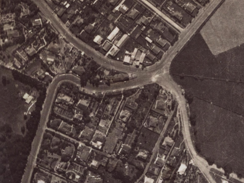 2 Dyers Pass Road from the air, 1925-1929
