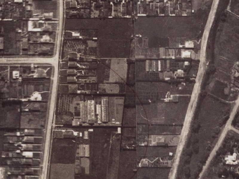 16 Castle Way from the air, 1925-1929