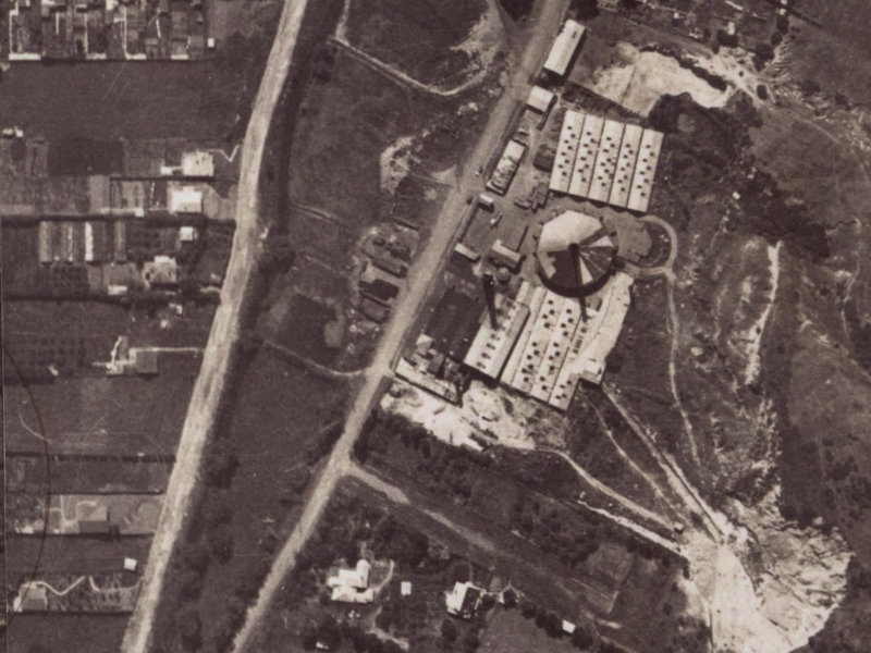 96 Centaurus Road from the air, 1925-1929