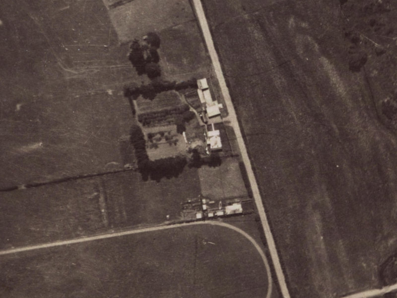 240 Hoon Hay Road from the air, 1925-1929