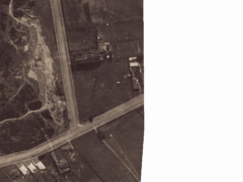 45 Rose Street from the air, 1925-1929