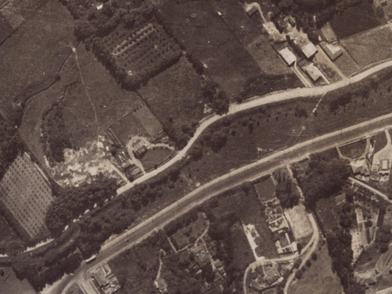 164 Ashgrove Terrace from the air, 1925-1929