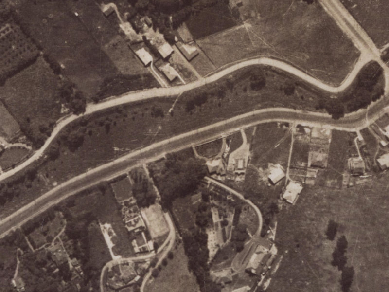 61A Cashmere Road from the air, 1925-1929