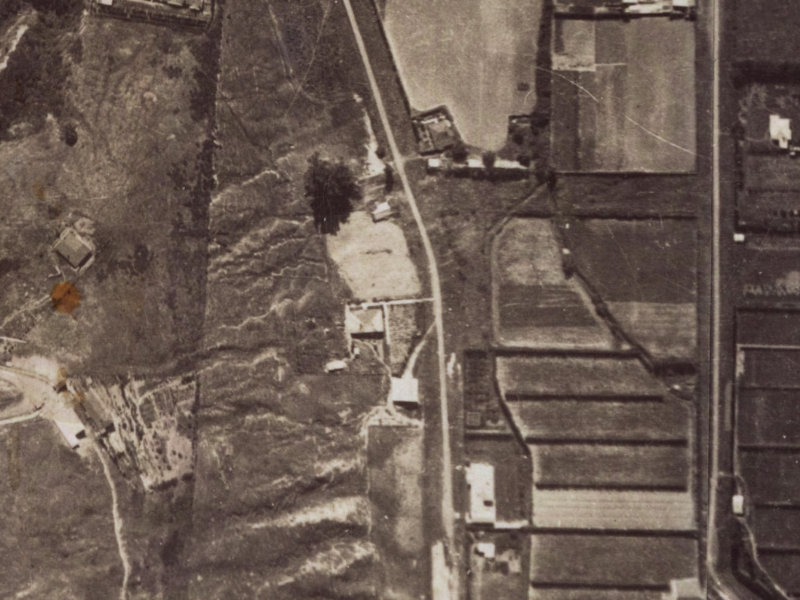 60 Albert Terrace from the air, 1925-1929