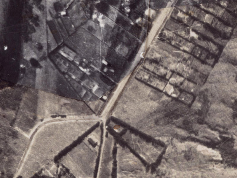 95 Moncks Spur Road from the air, 1925-1929