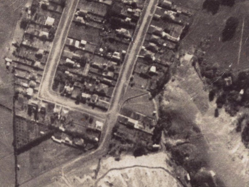 63 Bay View Road from the air, 1925-1929