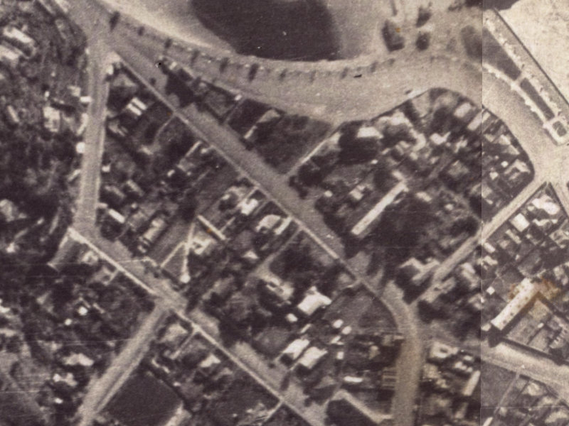 22 Marriner Street from the air, 1925-1929