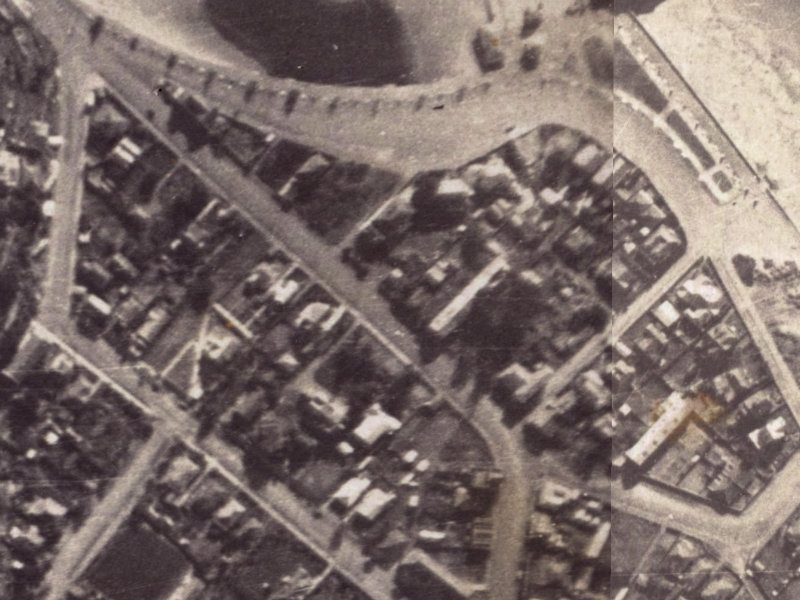 15 Marriner Street from the air, 1925-1929