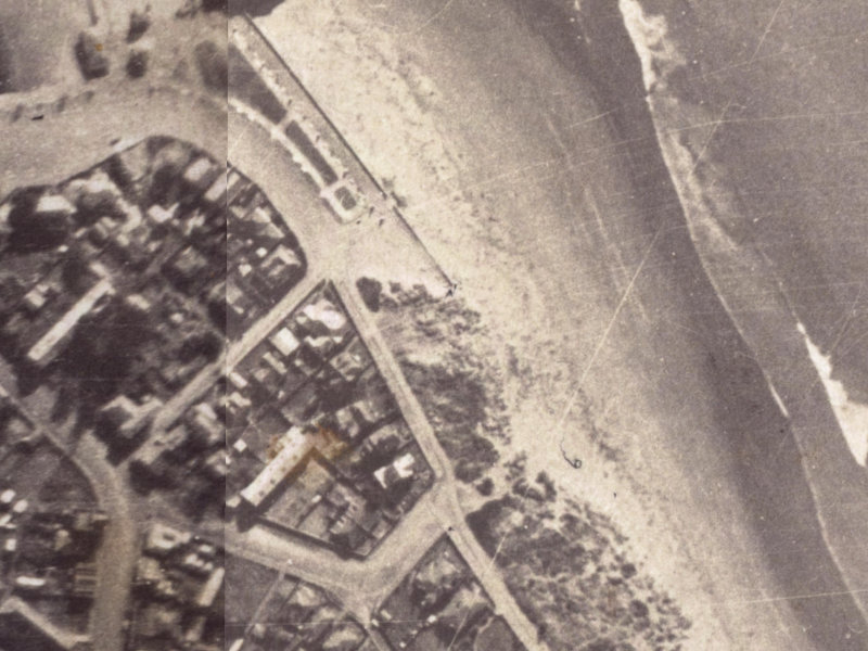 44–46 Esplanade from the air, 1925-1929