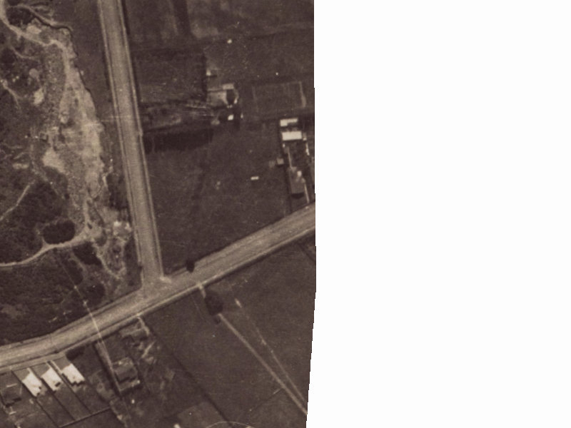 66 Rose Street from the air, 1925-1929
