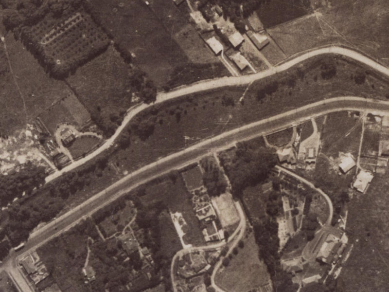 67 Cashmere Road from the air, 1925-1929
