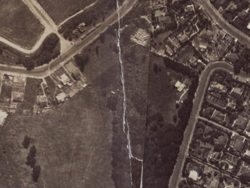 3 Purau Terrace from the air, 1925-1929