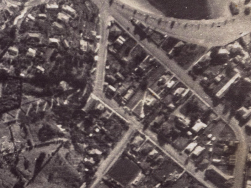 13 Nayland Street from the air, 1925-1929