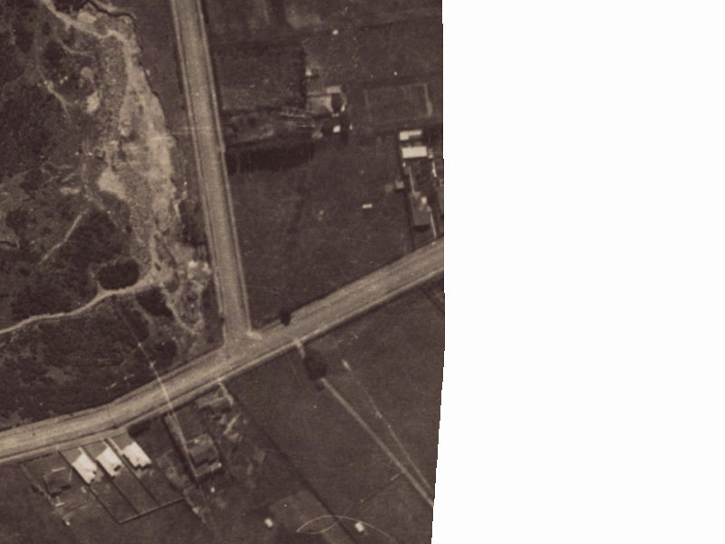 43 Rose Street from the air, 1925-1929