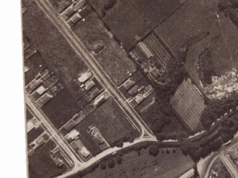 16 Fairview Street from the air, 1925-1929