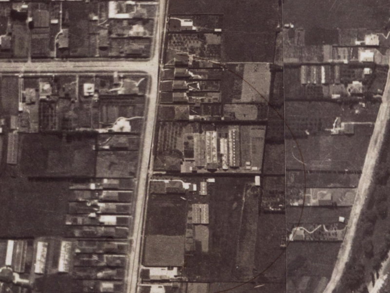 9 Piper Lane from the air, 1925-1929