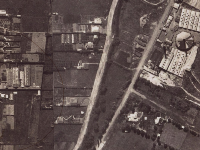 76 Eastern Terrace from the air, 1925-1929