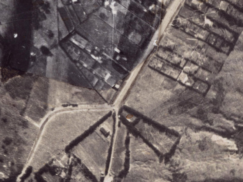 97 Moncks Spur Road from the air, 1925-1929