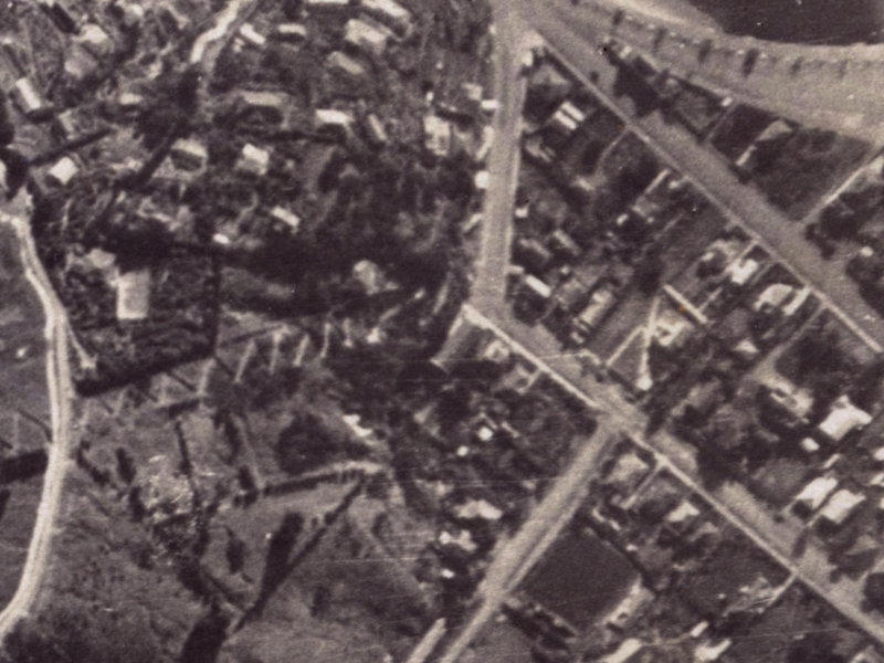 2D Nayland Street from the air, 1925-1929