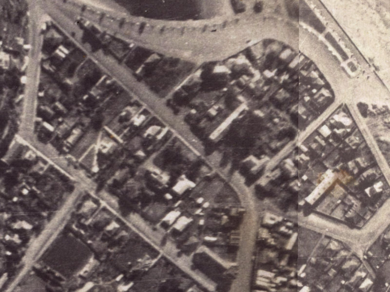 24 Marriner Street from the air, 1925-1929