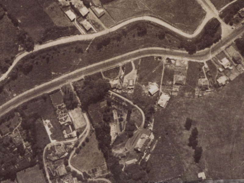 Cashmere Road from the air, 1925-1929