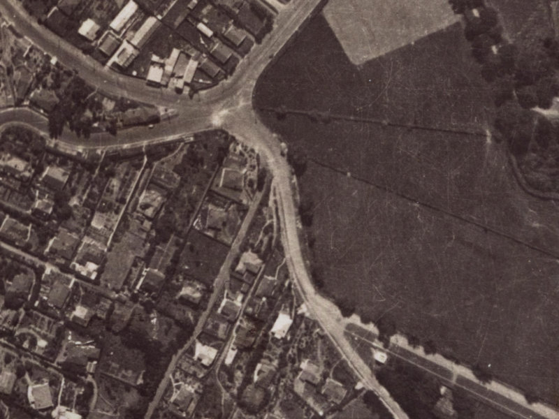 2 St Vincent Terrace from the air, 1925-1929