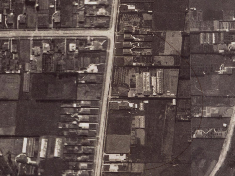 2 Piper Lane from the air, 1925-1929