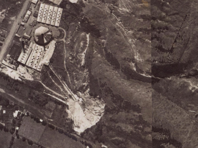 Woodlau Rise from the air, 1925-1929