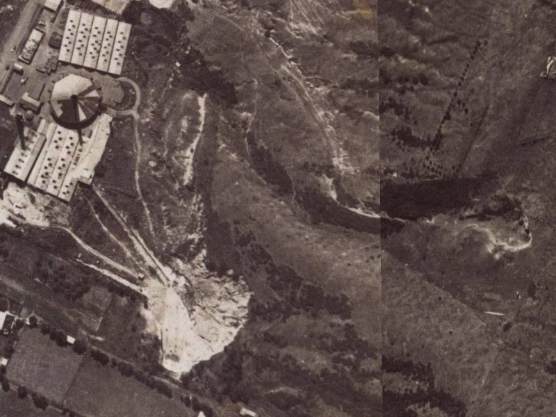 19 Woodlau Rise from the air, 1925-1929