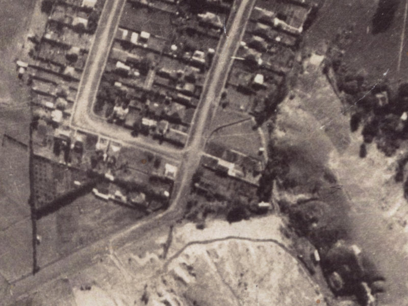 67 Bay View Road from the air, 1925-1929