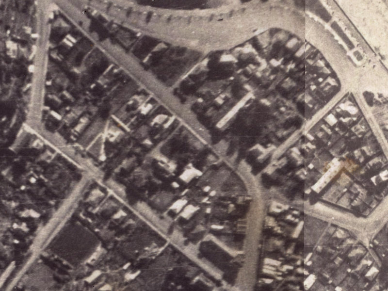 26 Marriner Street from the air, 1925-1929