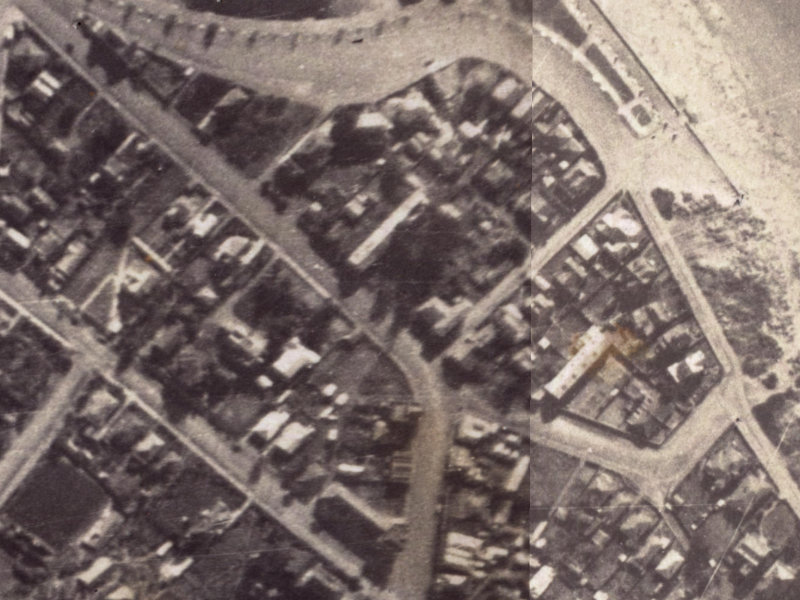 Marriner Street from the air, 1925-1929