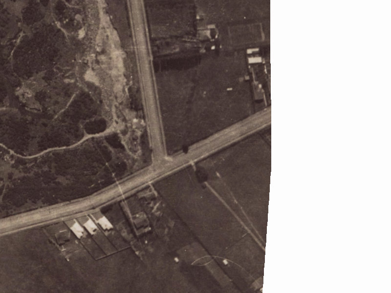 39 Rose Street from the air, 1925-1929