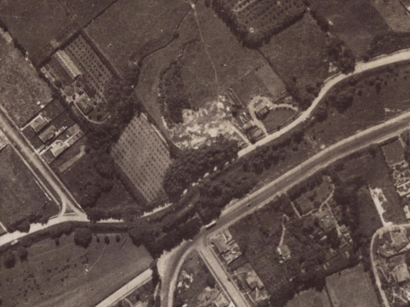 143 Ashgrove Terrace from the air, 1925-1929