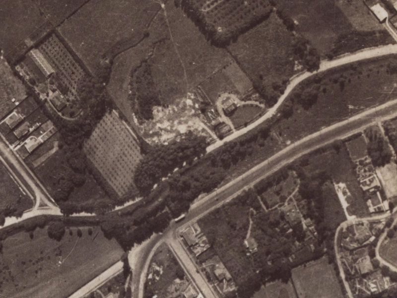147 Ashgrove Terrace from the air, 1925-1929