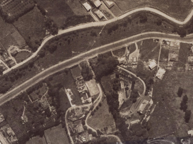 1 Crichton Terrace from the air, 1925-1929