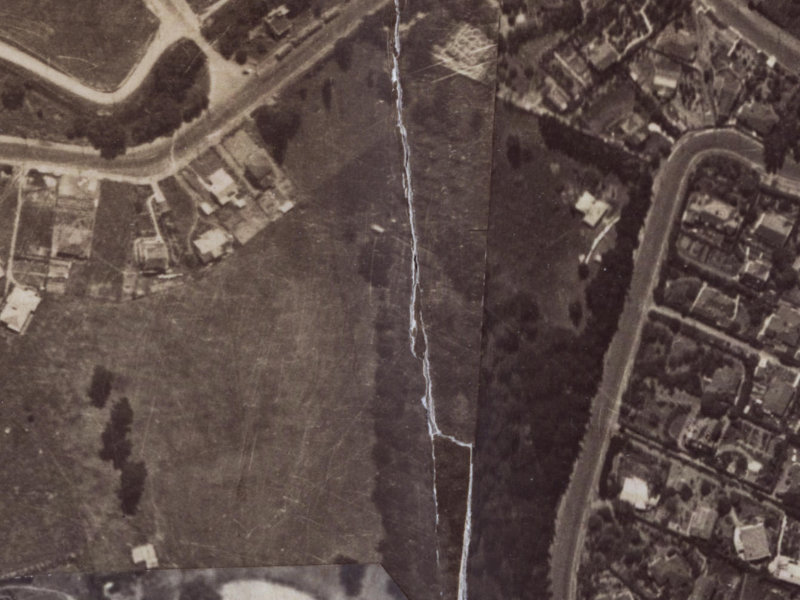 14 Purau Terrace from the air, 1925-1929