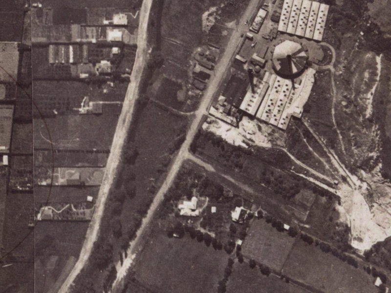 1 Whaka Terrace from the air, 1925-1929