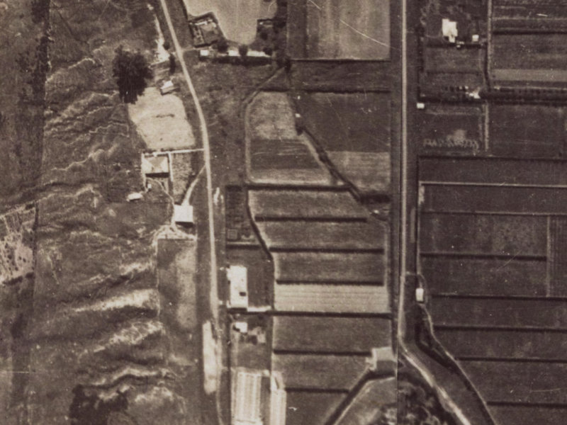 61 Albert Terrace from the air, 1925-1929